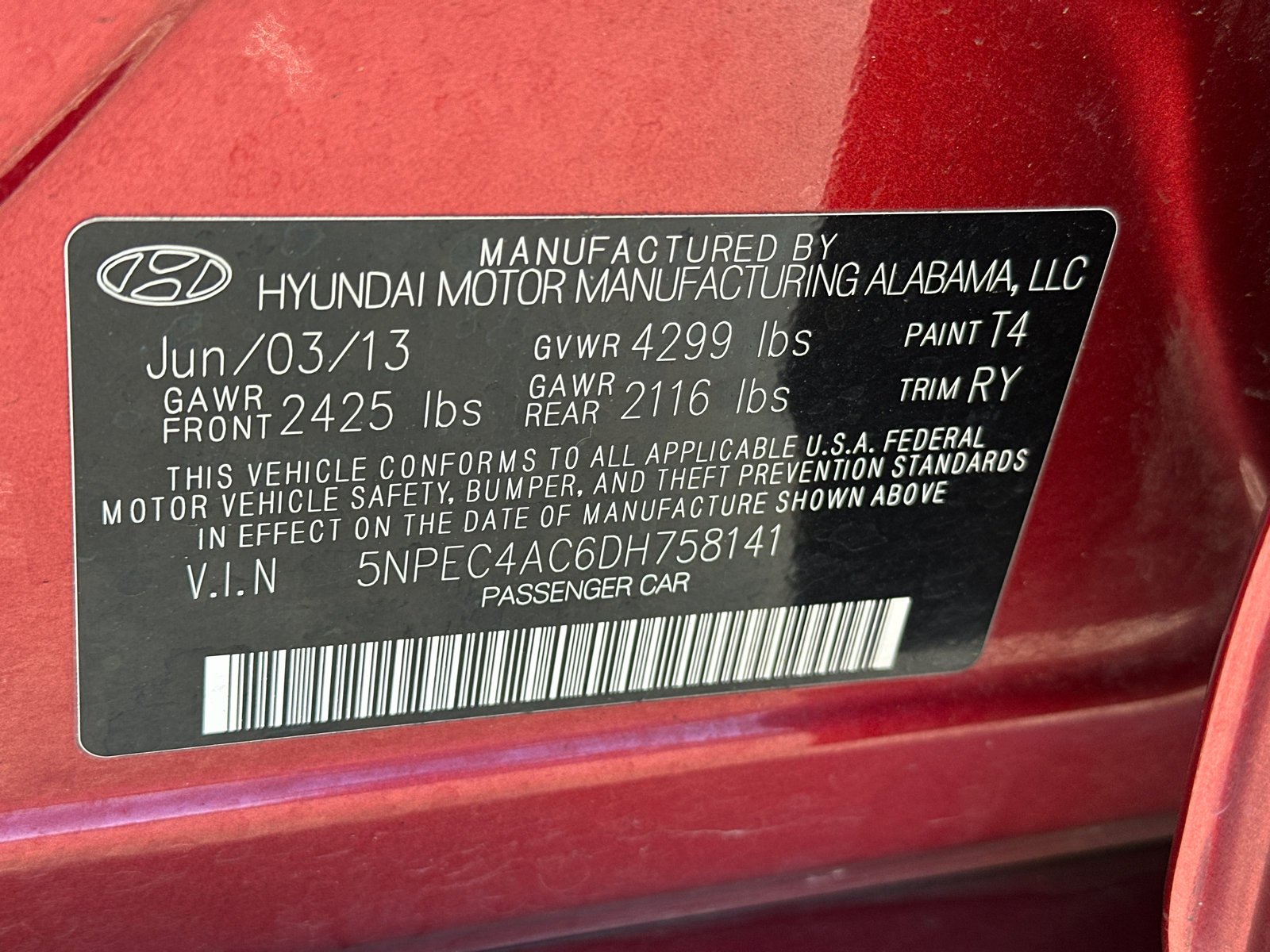 Used 2013 Hyundai Sonata SE w/ Navigation & Sunroof Pkg FWD image 31