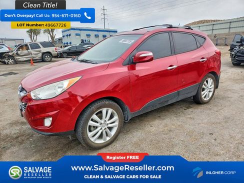 Used 2013 Hyundai Tucson Limited image 1
