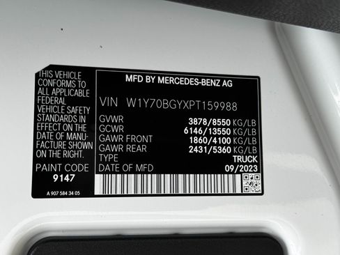Used 2023 Mercedes-Benz Sprinter 1500 image 36