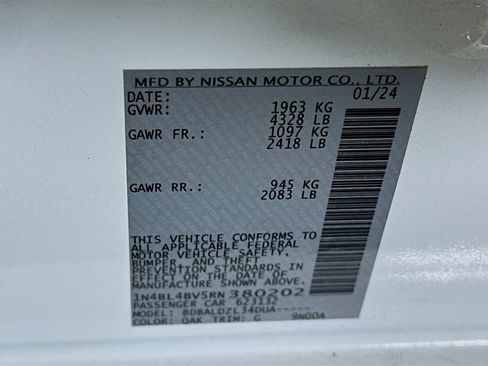 Used 2024 Nissan Altima 2.5 S image 12