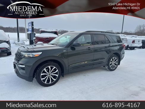 Used 2022 Ford Explorer ST-Line w/ Class IV Trailer Tow Package image 1