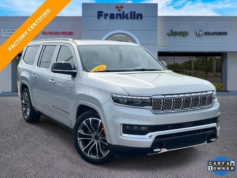 Certified 2025 Jeep Grand Wagoneer L Series III w/ HD Trailer Tow Package AWD/4WD image 1