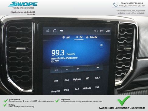 Used 2025 Ford Ranger XLT w/ Equipment Group 301A High AWD/4WD image 21
