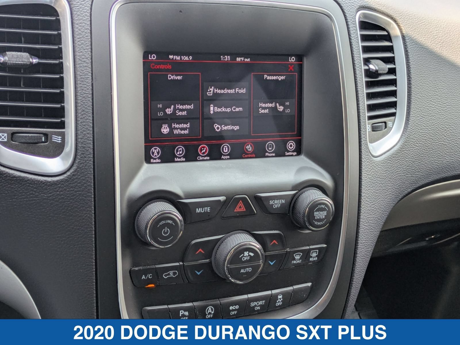 Used 2020 Dodge Durango SXT AWD/4WD image 24
