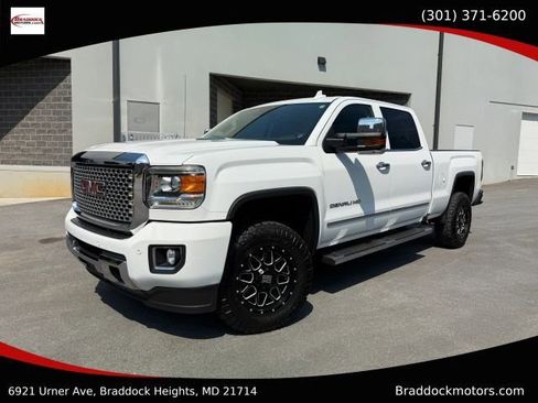 Used 2016 GMC Sierra 3500 Denali w/ Duramax Plus Package AWD/4WD image 1