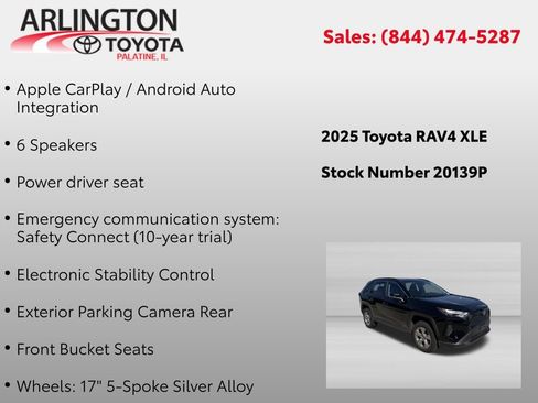 Used 2025 Toyota RAV4 XLE AWD/4WD image 4