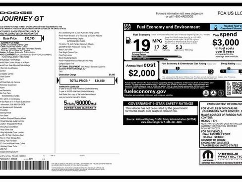 Used 2019 Dodge Journey GT image 20