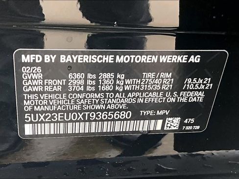 Used 2026 BMW X5 xDrive40i w/ Climate Comfort Package AWD/4WD image 47