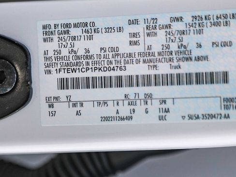 Used 2023 Ford F150 XL w/ Bed Utility Package image 30