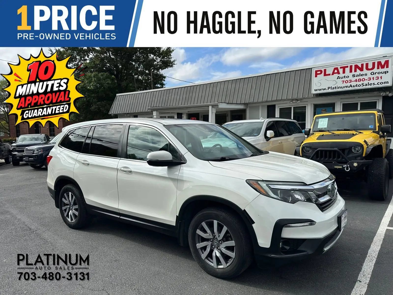 Used 2019 Honda Pilot EX-L image 1