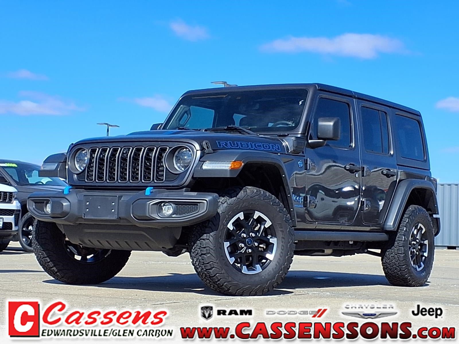 Used 2024 Jeep Wrangler Unlimited Rubicon 4xe w/ Technology Group AWD/4WD image 1