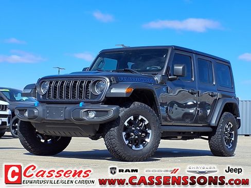Used 2024 Jeep Wrangler Unlimited Rubicon 4xe w/ Technology Group image 1