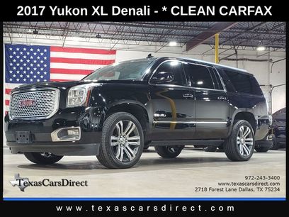 Used 2017 GMC Yukon XL Denali w/ Open Road Package