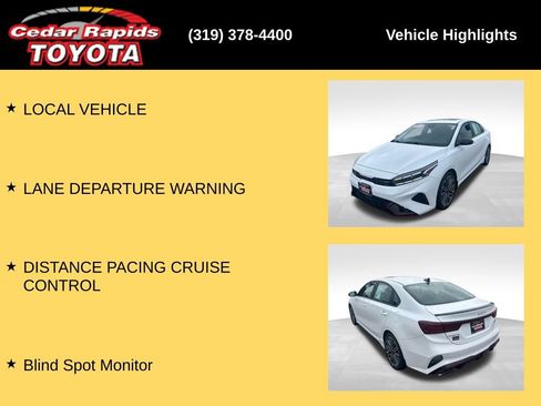 Used 2023 Kia Forte GT w/ GT2 Package FWD image 22