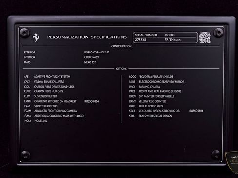 Used 2022 Ferrari F8 Tributo RWD image 85