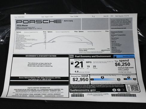 Used 2026 Porsche Macan AWD/4WD image 45