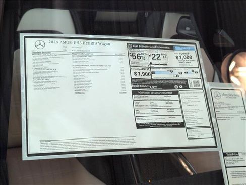 New 2026 Mercedes-Benz E 53 AMG 4MATIC Sedan image 11