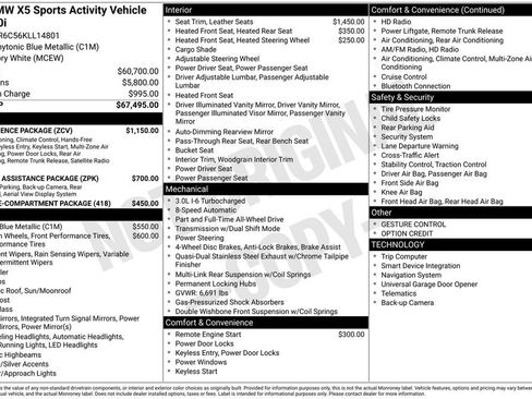 Used 2019 BMW X5 xDrive40i w/ Convenience Package image 15