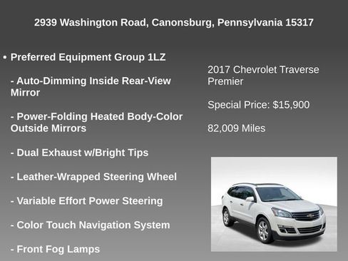 Used 2017 Chevrolet Traverse Premier AWD/4WD image 18