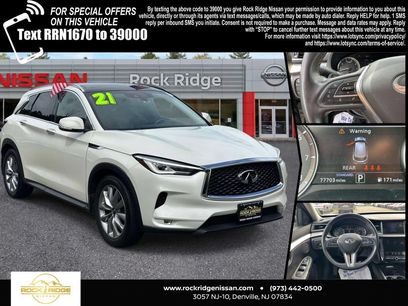 Used 2021 INFINITI QX50 Luxe w/ Cargo Package