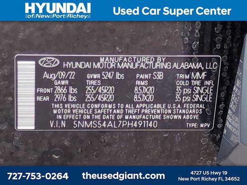Certified 2023 Hyundai Santa Fe Calligraphy FWD image 36