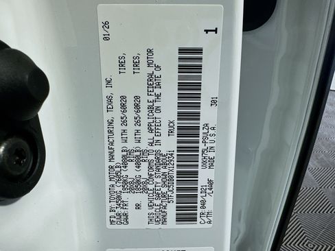 New 2026 Toyota Tundra Limited image 12