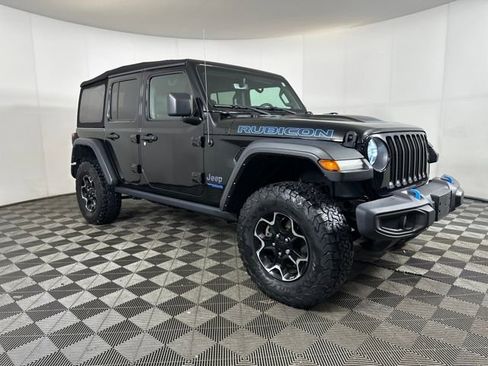 Used 2021 Jeep Wrangler Unlimited Rubicon 4xe w/ Cold Weather Group image 2