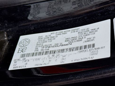 Used 2020 Ford F150 Lariat w/ Equipment Group 502A Luxury image 40