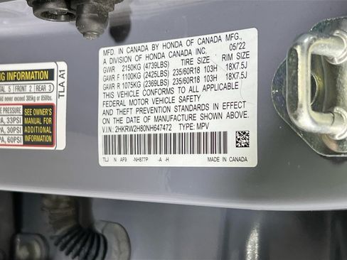 Used 2022 Honda CR-V EX-L image 31