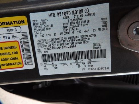 Used 2025 Ford Bronco Sport Big Bend AWD/4WD image 16