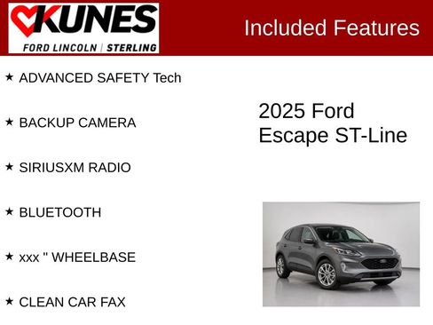 Used 2025 Ford Escape ST-Line FWD image 2