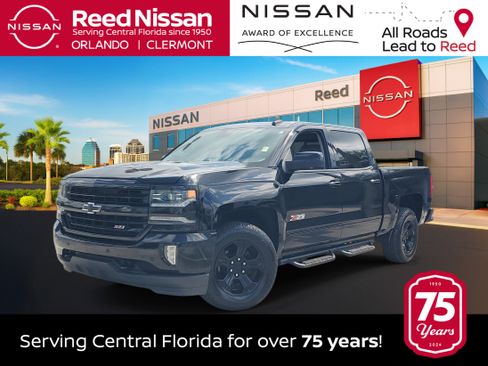 Used 2018 Chevrolet Silverado 1500 LTZ Z71 w/ LTZ Plus Package AWD/4WD image 1