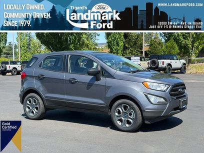 Certified 2021 Ford EcoSport S