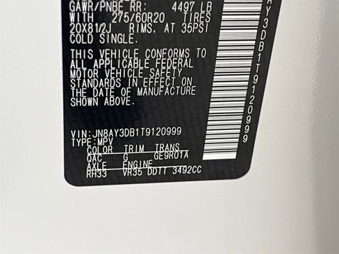 New 2026 Nissan Armada PRO-4X w/ Captain's Chari Seat Package image 17