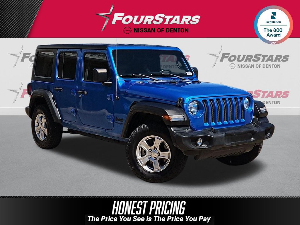 Used 2022 Jeep Wrangler Unlimited Sport AWD/4WD image 1