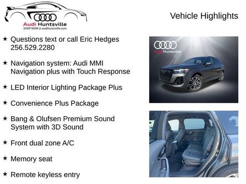 Used 2025 Audi Q7 2.0T Premium w/ Convenience Plus Package image 6