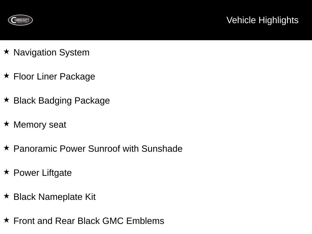 New 2027 GMC Terrain Denali w/ LPO, Black Badging Package AWD/4WD image 3