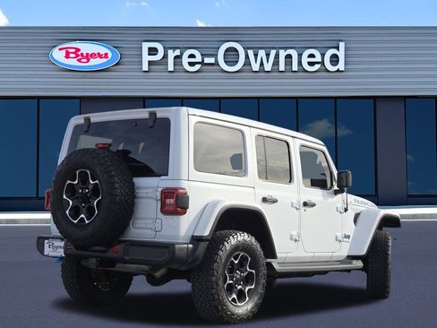 Used 2022 Jeep Wrangler Unlimited Rubicon 4xe w/ Cold Weather Group image 7