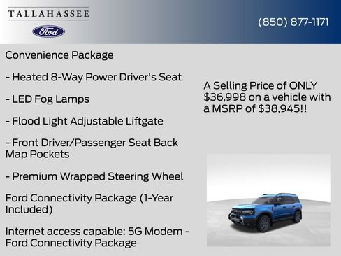 New 2026 Ford Bronco Sport Big Bend AWD/4WD image 29