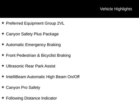 Used 2025 GMC Canyon Elevation RWD image 10