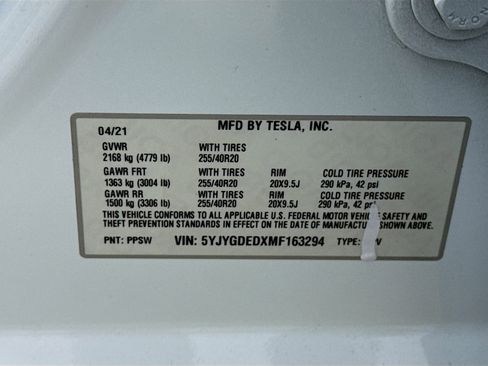 Used 2021 Tesla Model Y 2WD image 34