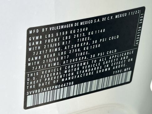 Used 2023 Volkswagen Tiguan S FWD image 29