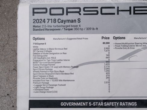 Used 2024 Porsche 718 Cayman S image 83