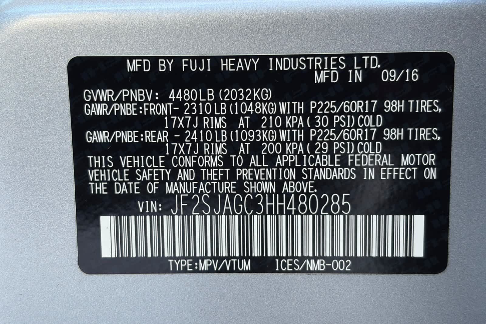 Used 2017 Subaru Forester 2.5i Premium AWD/4WD image 30