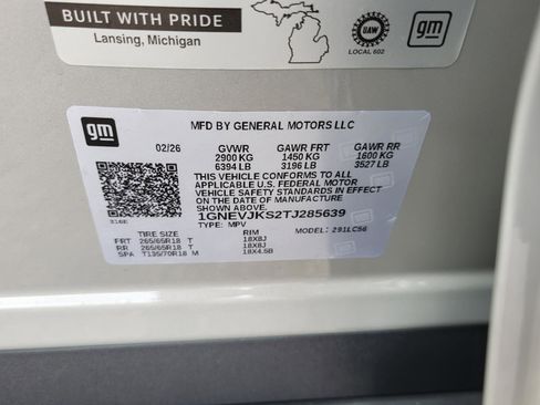 New 2026 Chevrolet Traverse Z71 image 21