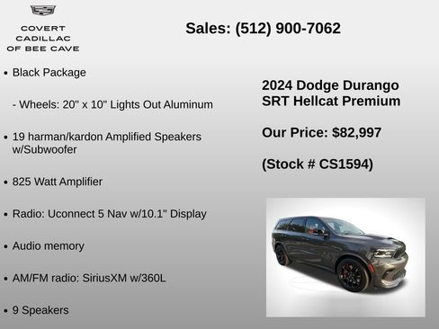 Used 2024 Dodge Durango SRT Hellcat image 24