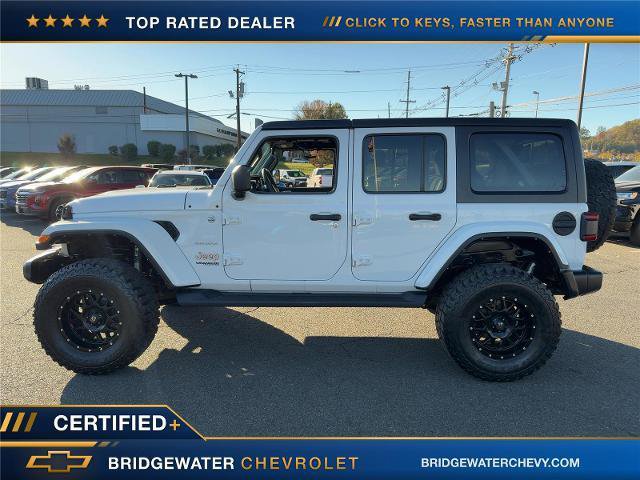 Used 2021 Jeep Wrangler Unlimited Sahara AWD/4WD image 3