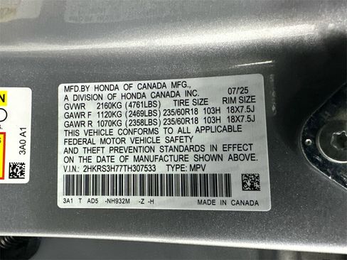 New 2026 Honda CR-V EX-L image 37