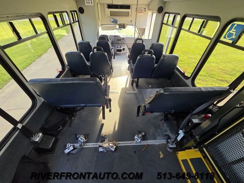 Used 2017 Ford E-450 and Econoline 450 Super Duty w/ Shuttle Bus Prep Package RWD image 3