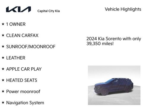 Certified 2024 Kia Sorento SX Prestige AWD/4WD image 8